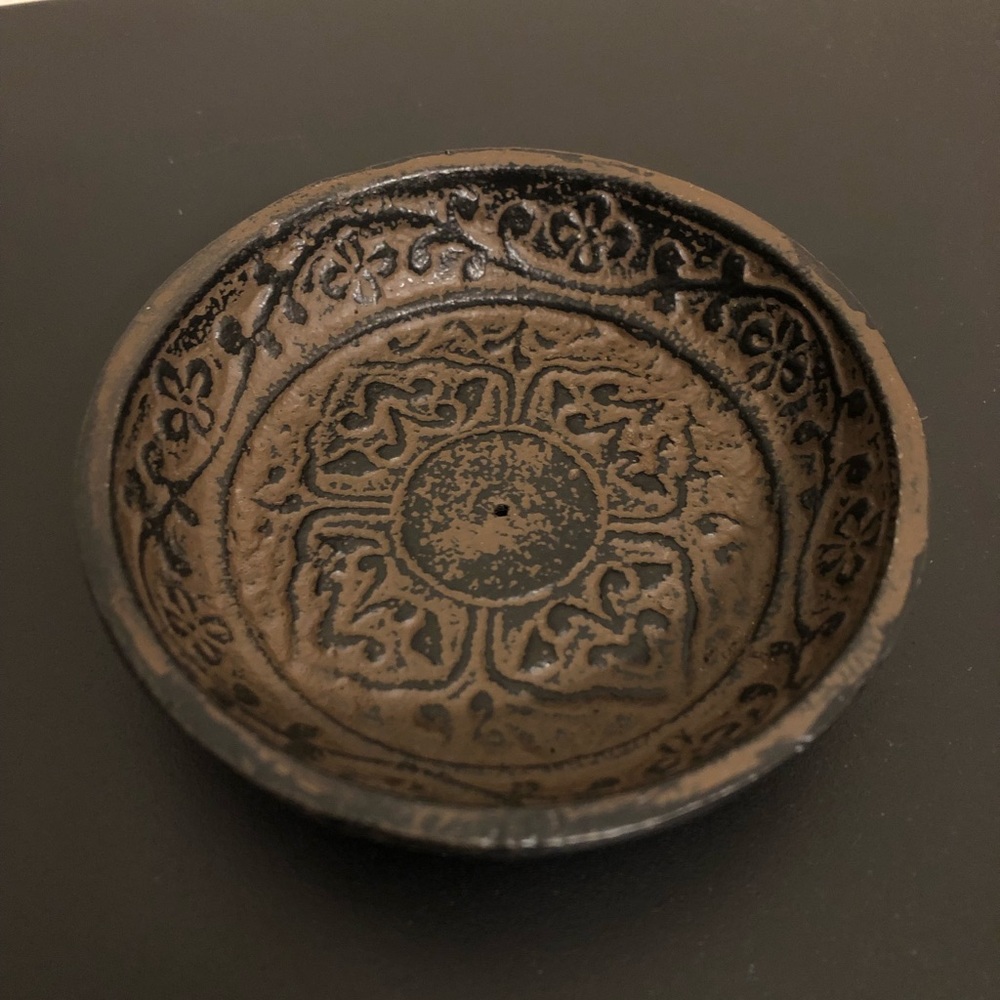 Rustic incense holder (NWOT)